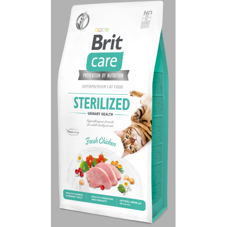 Brit Care Cat GF Sterilized Urinary Health 7kg