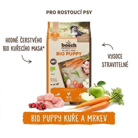 Bosch BIO Puppy Chicken + Carrot 11,5 kg