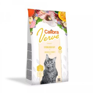 Calibra Cat Verve GF Sterilizovaná Chicken&Turkey 750g