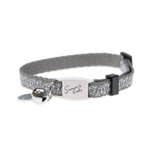 Karlie Simon's Cat Obojok sivý pre mačky 20-30 CM X 10 MM