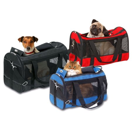 Karlie Cestovná taška Divina pre mačky a malé psy čierna 40X26x26 cm
