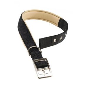 Obojok nylon DAYTONA C 53cmx25mm čierny FP 1ks