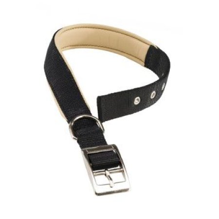 Obojok nylon DAYTONA C 53cmx25mm čierny FP 1ks