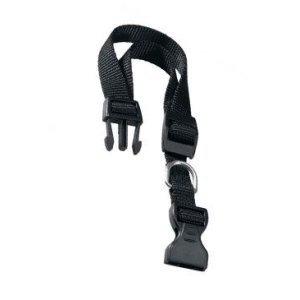 Obojok nylon CLUB C 70cmx25mm čierny FP 1ks