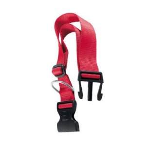 Obojok nylon CLUB C 70cmx25mm červený FP 1ks