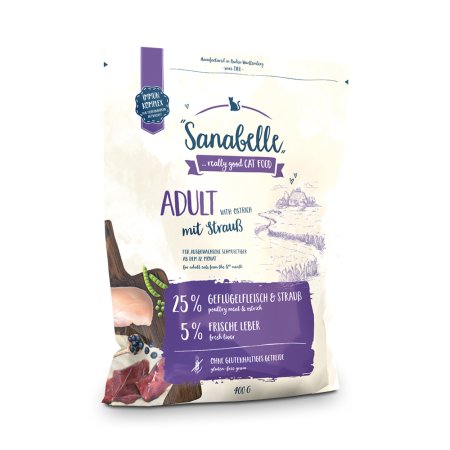 Bosch Cat Sanabelle Adult Ostrich 0,4 kg