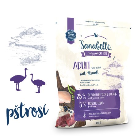 Bosch Cat Sanabelle Adult Ostrich 0,4 kg
