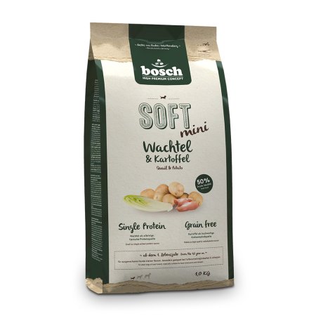Bosch HPC SOFT Mini Quail & Potato 1 kg
