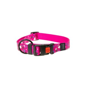 Karlie Obojok ASP Mix&Match ružový motív CHIP veľkosť L/XL 45-65cm 25mm