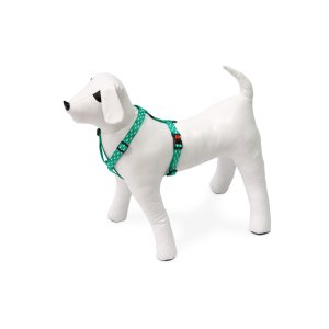 Karlie Postroj ASP Mix&Match zelený motív Žralok veľkosť 25-40cm 10mm