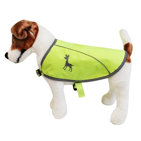 Alcott Reflexná vesta pre psy, žltá, veľkosť S