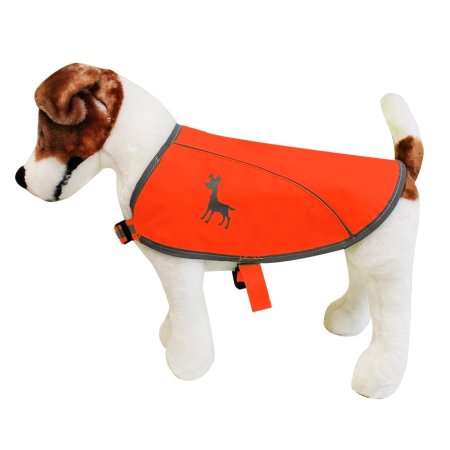 Alcott Reflexná vesta pre psov, oranžová, veľkosť L