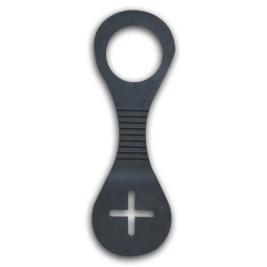 Alcott držiak na vrecká s exkrementmi, čierny