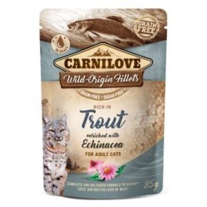 Carnilove Cat Pouch Trout Enriched & Echinacea 85g