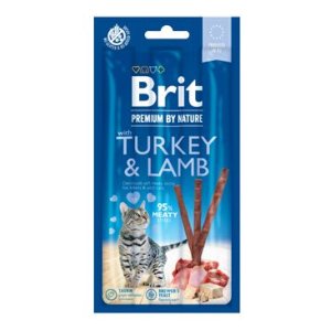 Brit Premium Cat by Nature Sticks Turkey & Lamb(3pcs)