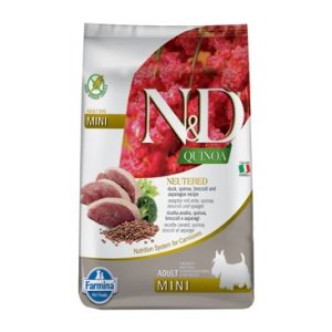 N&D Quinoa DOG Neutered Adult Mini Duck&Broccoli 2,5kg