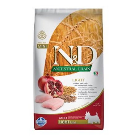 N&D LG DOG Light Mini Chicken & Pomeger 2,5kg