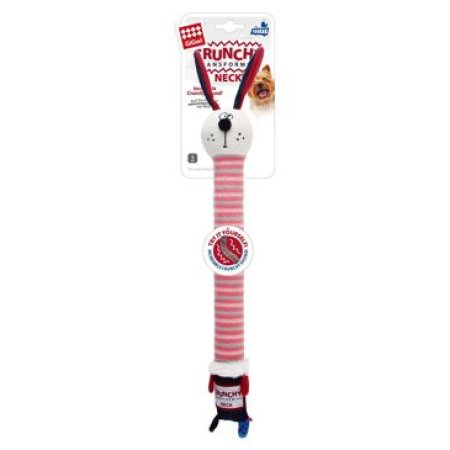 Hračka pes GiGwi Plush Friendz králik S chrumkavý krk