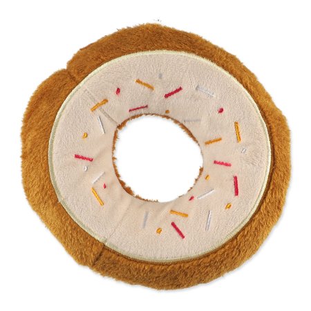 Hračka DOG FANTASY donut biely 19 cm