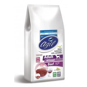 Agil Adult All Breed Low Grain Beef, Lamba, Tuna 10kg