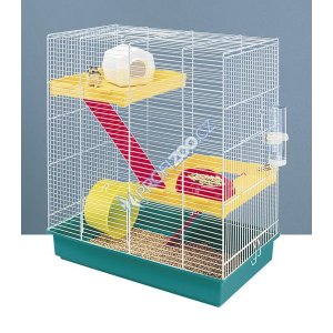 Klietka HAMSTER TRIS 46x29x58cm škrečok FP