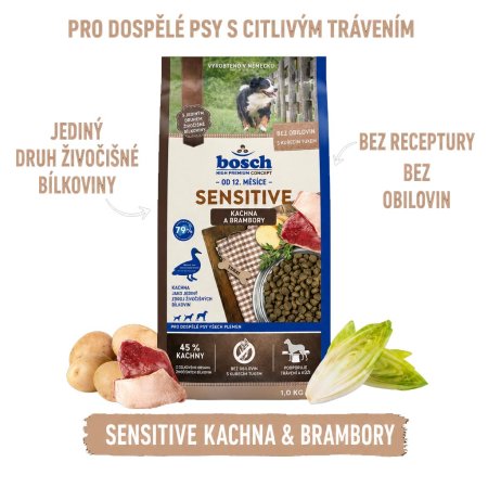 Bosch Sensitive Duck & Potato 15 kg