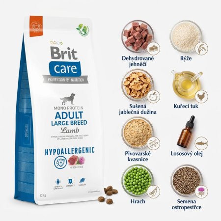 Brit Care Dog Hypoallergenic Adult Large Breed 12 kg