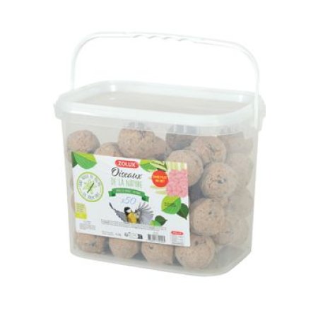 Lojová guľa so semienkami 90g vedierko 50ks Zolux