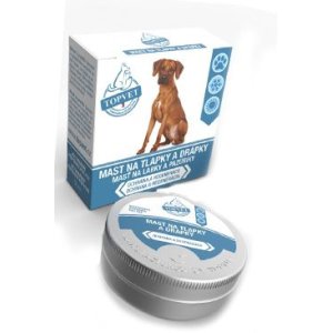 Masť na labky a pazúriky pre psov TOPVET 50ml