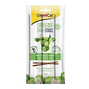 Gimcat Superfood Duo-sticks hovädzie a jablko 3ks