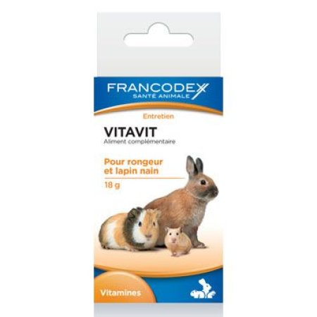 Francodex VITAVIT pre hlodavcov a králikov 18g