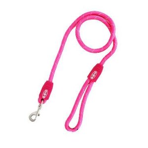 Vodítko BUSTER Reflective lanové 120cm/13mm ružové