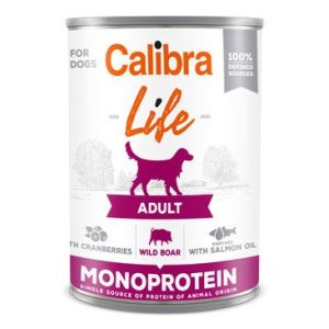 Calibra Dog Life konz.Adult Wild boar with cran. 400g