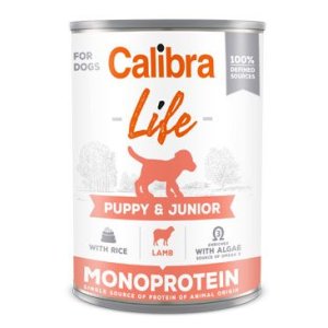 Calibra Dog Life konz.Puppy&Junior Lamb&rice 400g