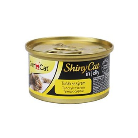 Gimpet mačka konz. ShinyCat tuniak + syr 70g