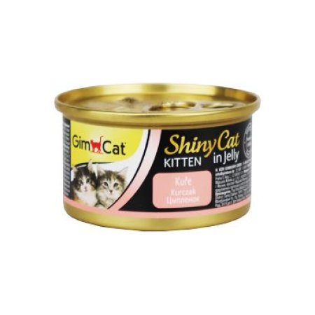 Gimpet mačka konz. ShinyCat kitten kurá 70g
