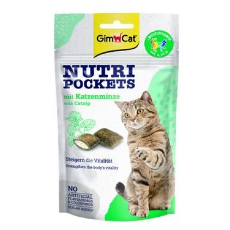 Gimcat Nutri Pockets s catnipom 60 g
