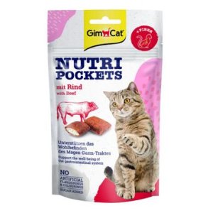 Gimcat Nutri Pockets s hovädzím 60 g