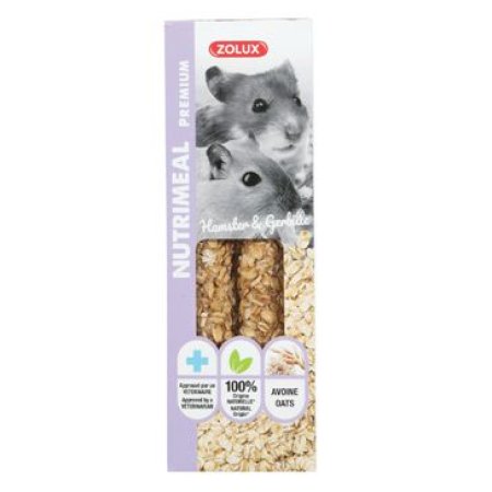Pochúťka NUTRIMEAL STICK jačmeň pre škrečky 110g