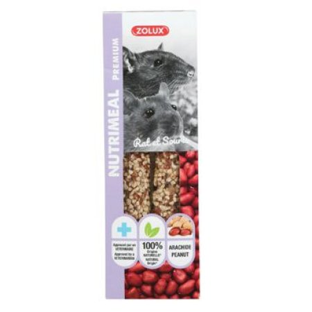 Pochúťka NUTRIMEAL STICK arašidy pre myši/potk. 125g