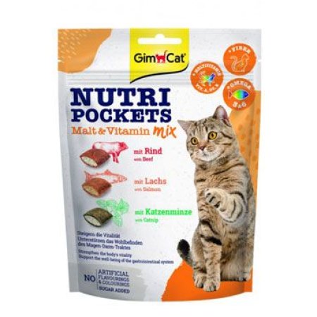 Gimcat Nutri Pockets Malt & Vitamín Mix 150 g