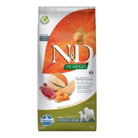 N&D Pumpkin Adult M/L Duck & Cantaloupe melón 12kg