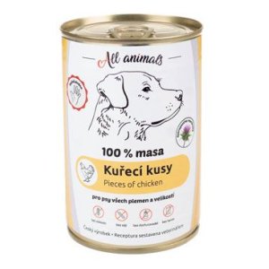 All Animals DOG kuracie kúsky 400g
