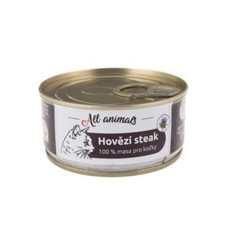 All Animals CAT hovädzí steak 100g