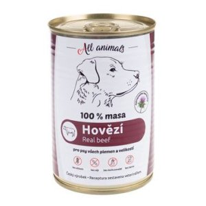 All Animals DOG hovädzie mleté 400g