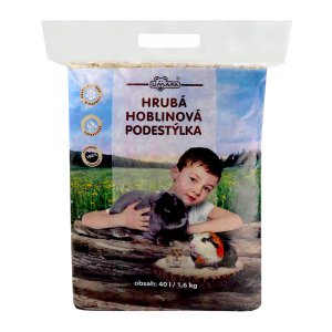 LIMARA Hrubá hoblinová podstielka 40 l / 1,6 kg