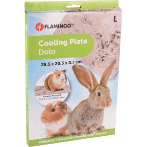 Flamingo Chladiaca keramická podložka pre hlodavce L 28x20x0,7cm