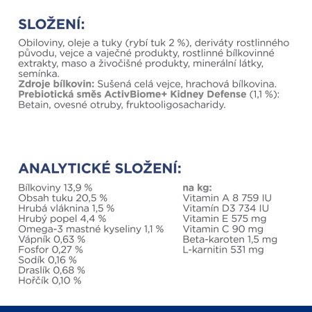 Hill’s Prescription Diet k/d Starostlivosť o obličky granule pre psov 1.5 kg