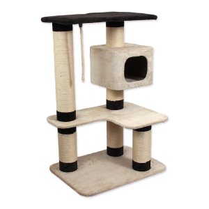 Odpočívadlo MAGIC CAT Valerie béžovo-hnedé 121 cm