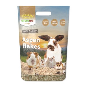 Stelivo NATURE LAND Osikové lupienky 9 l